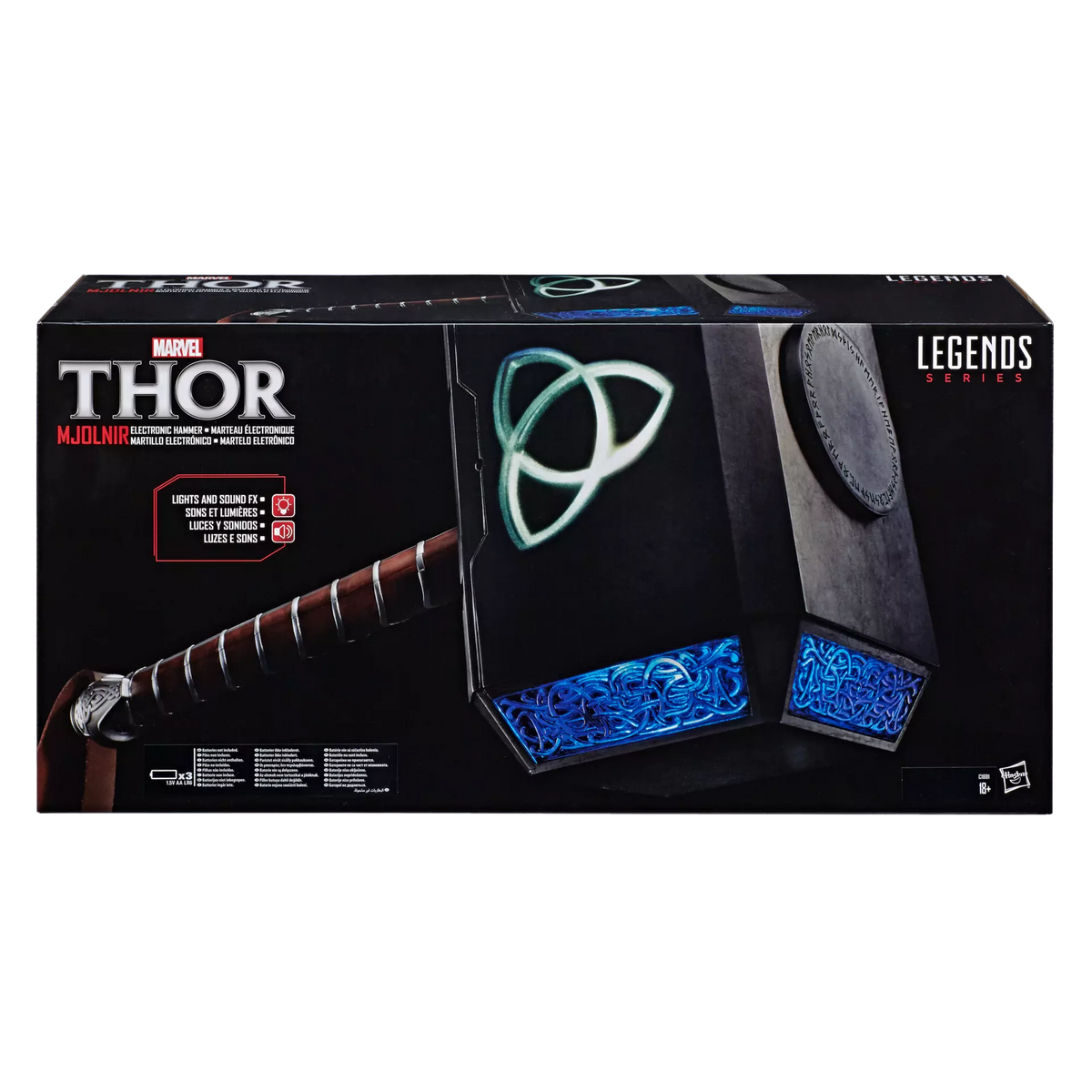 Marvel Legends Series Mjolnir Roleplay Hammer