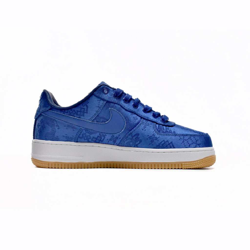 Air Force 1 Low x Clot Blue Silk