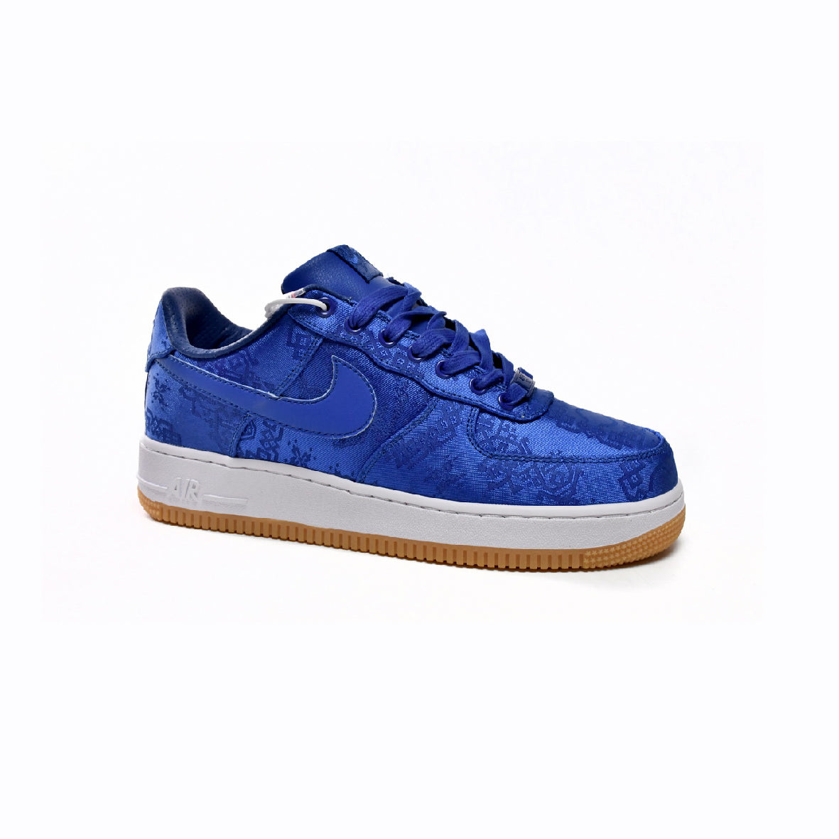 Air Force 1 Low x Clot Blue Silk