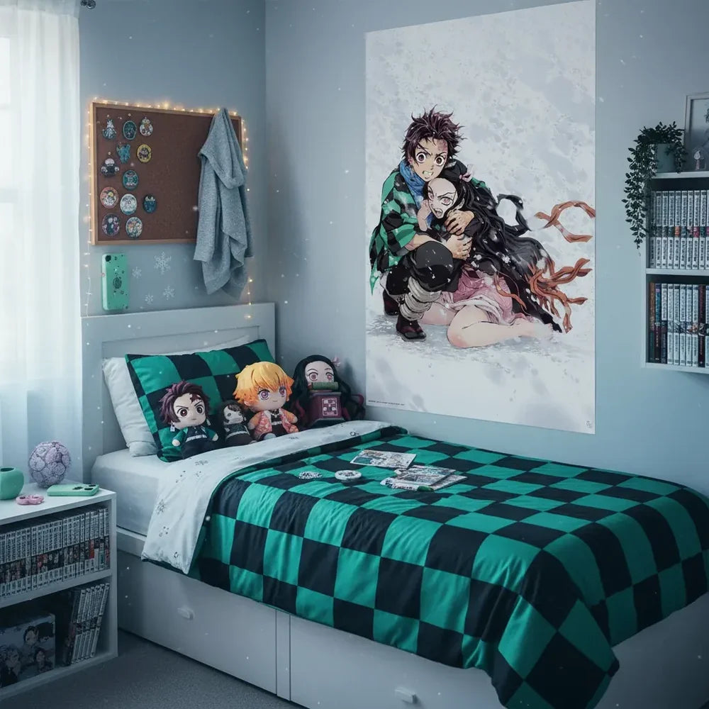 Demon Slayer Tanjiro & Nezuko Snow 61 x 91.5cm Maxi Poster