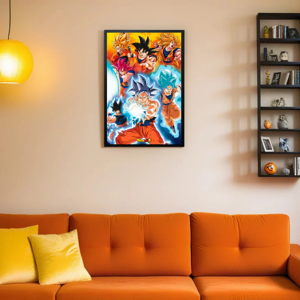 Dragon Ball Goku's Transformations 61 x 91.5cm Maxi Poster