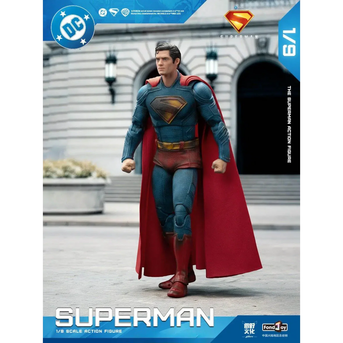 FondJoy Superman Battle Damage Edition Action Figure