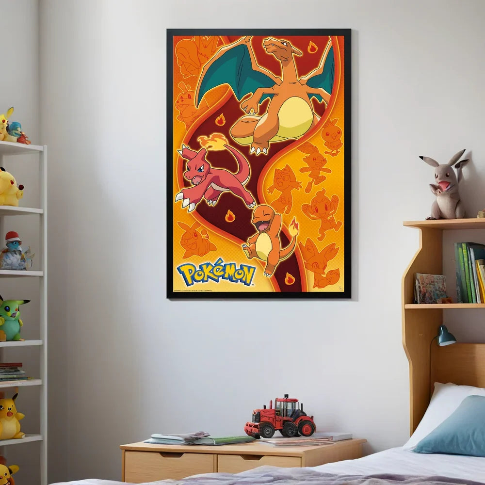 Pokémon Fire Type 61 x 91.5cm Maxi Poster