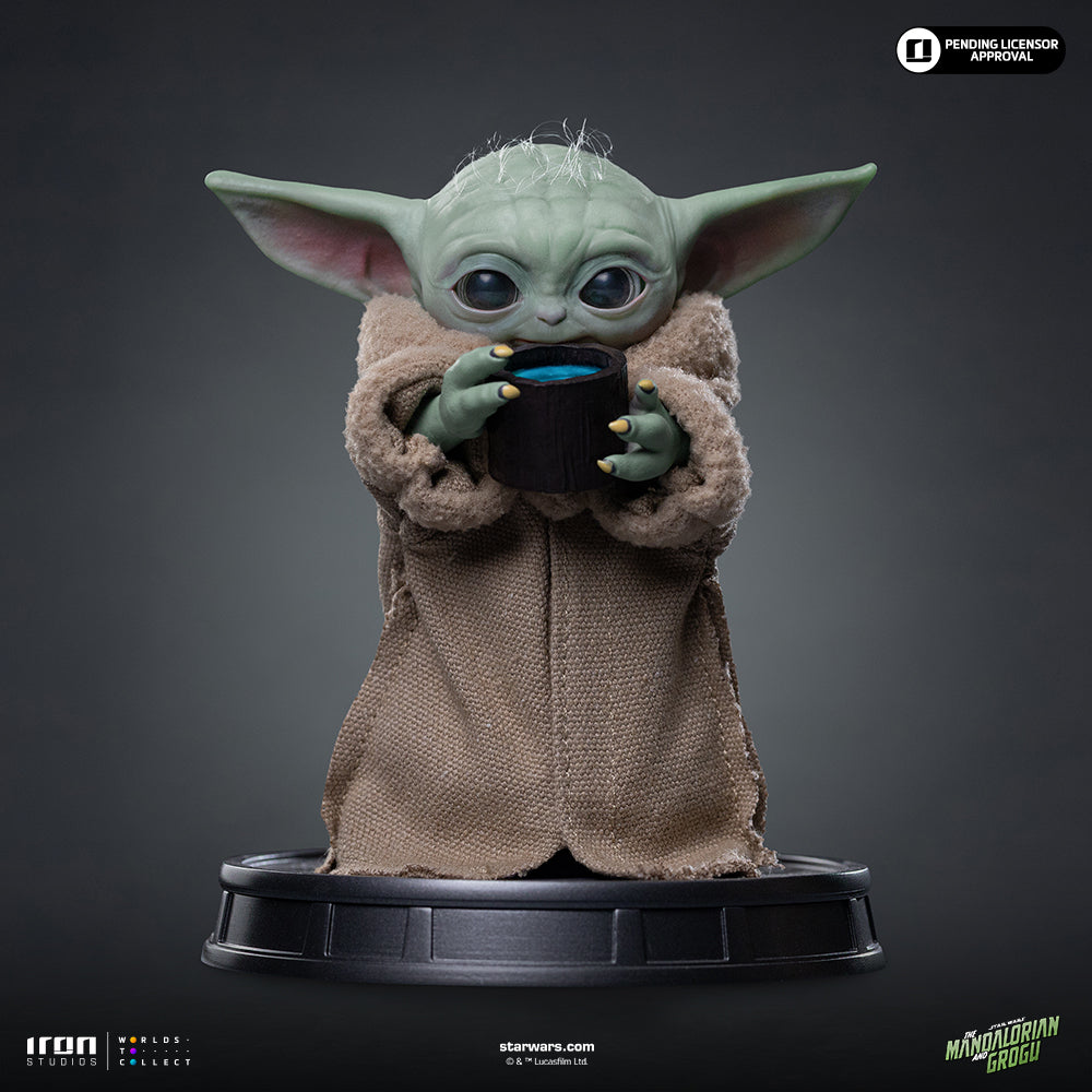 Grogu Always Hungry Statue - Iron Studios Mandalorian and Grogu Collection
