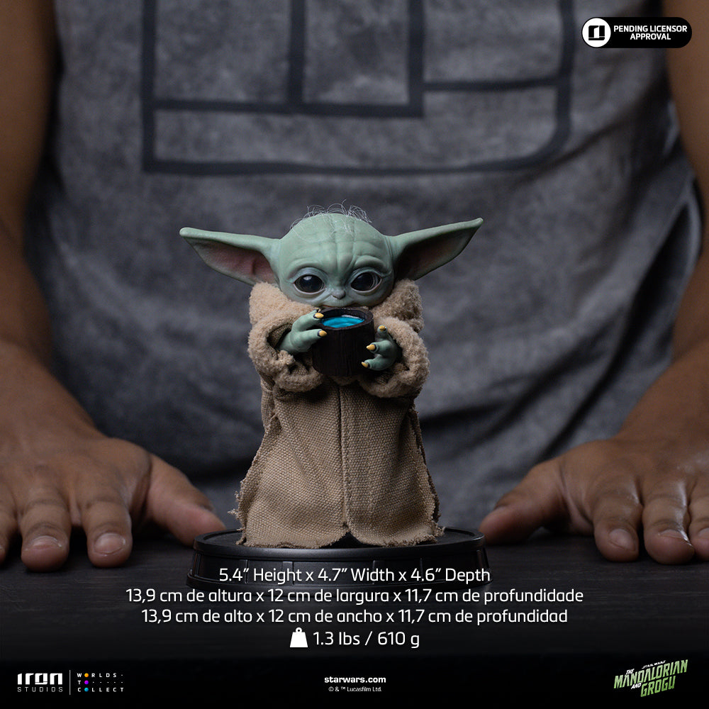 Grogu Always Hungry Statue - Iron Studios Mandalorian and Grogu Collection