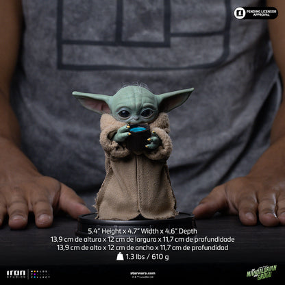 Grogu Always Hungry Statue - Iron Studios Mandalorian and Grogu Collection