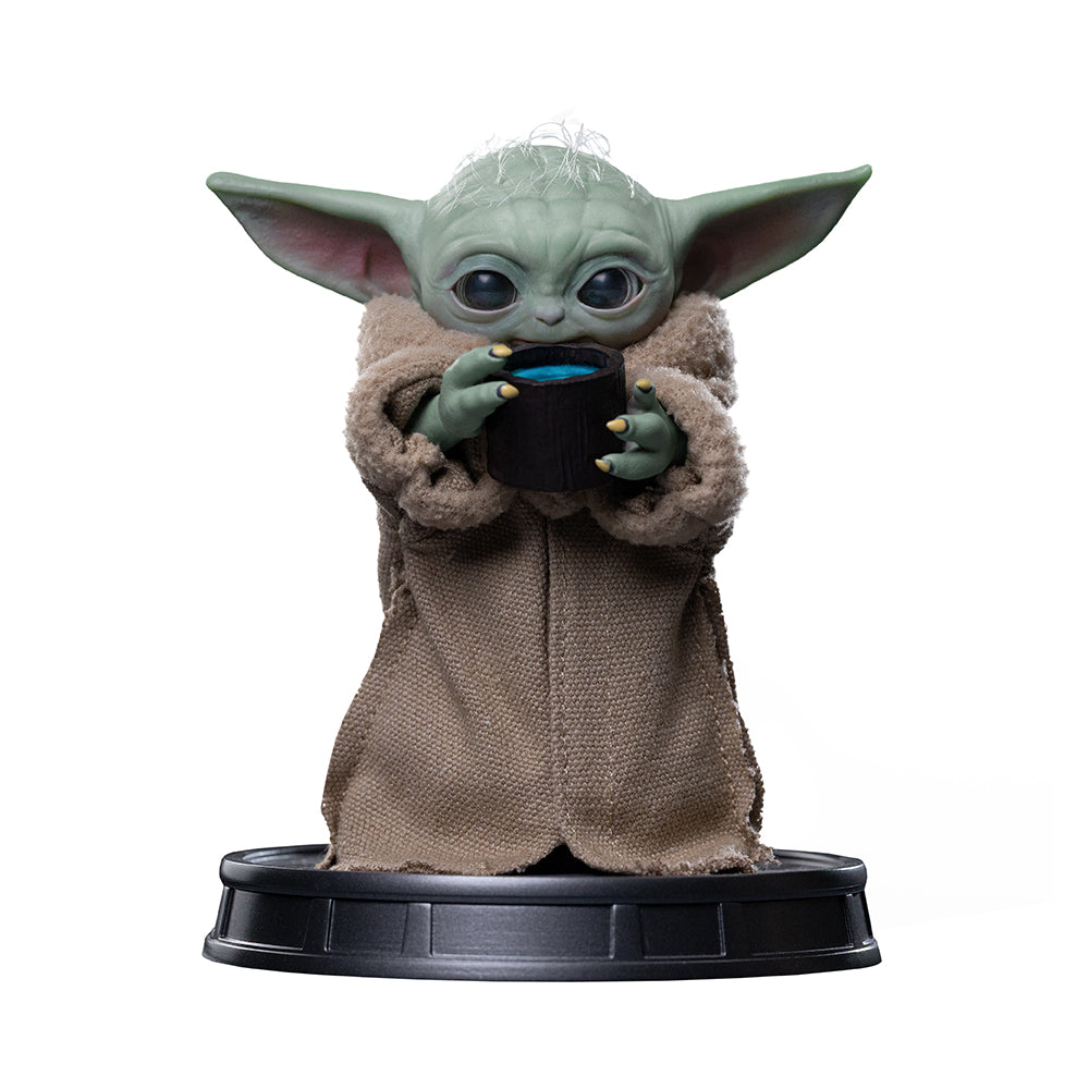 Grogu Always Hungry Statue - Iron Studios Mandalorian and Grogu Collection