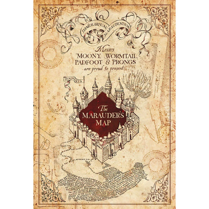 Harry Potter Marauder's Map 61 x 91.5cm Maxi Poster