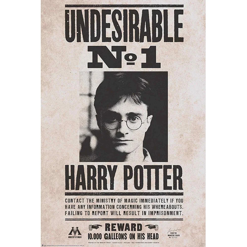 Harry Potter Undesirable No 1 61 x 91.5cm Maxi Poster