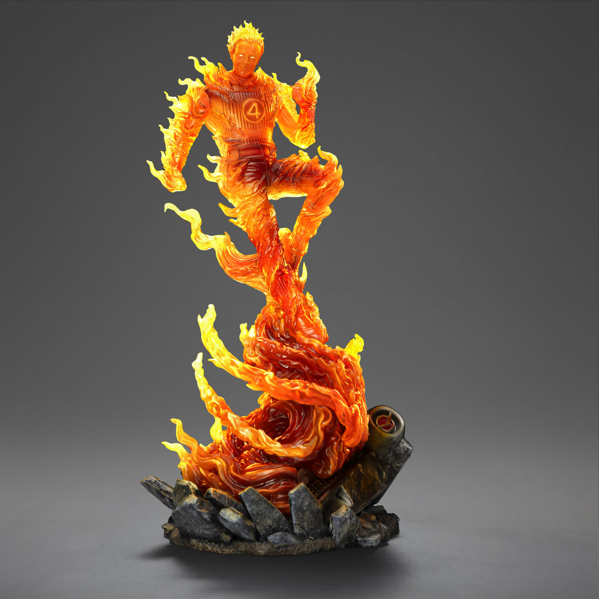 Human Torch - The Fantastic Four: First Steps - Art Scale 1/10 Statue