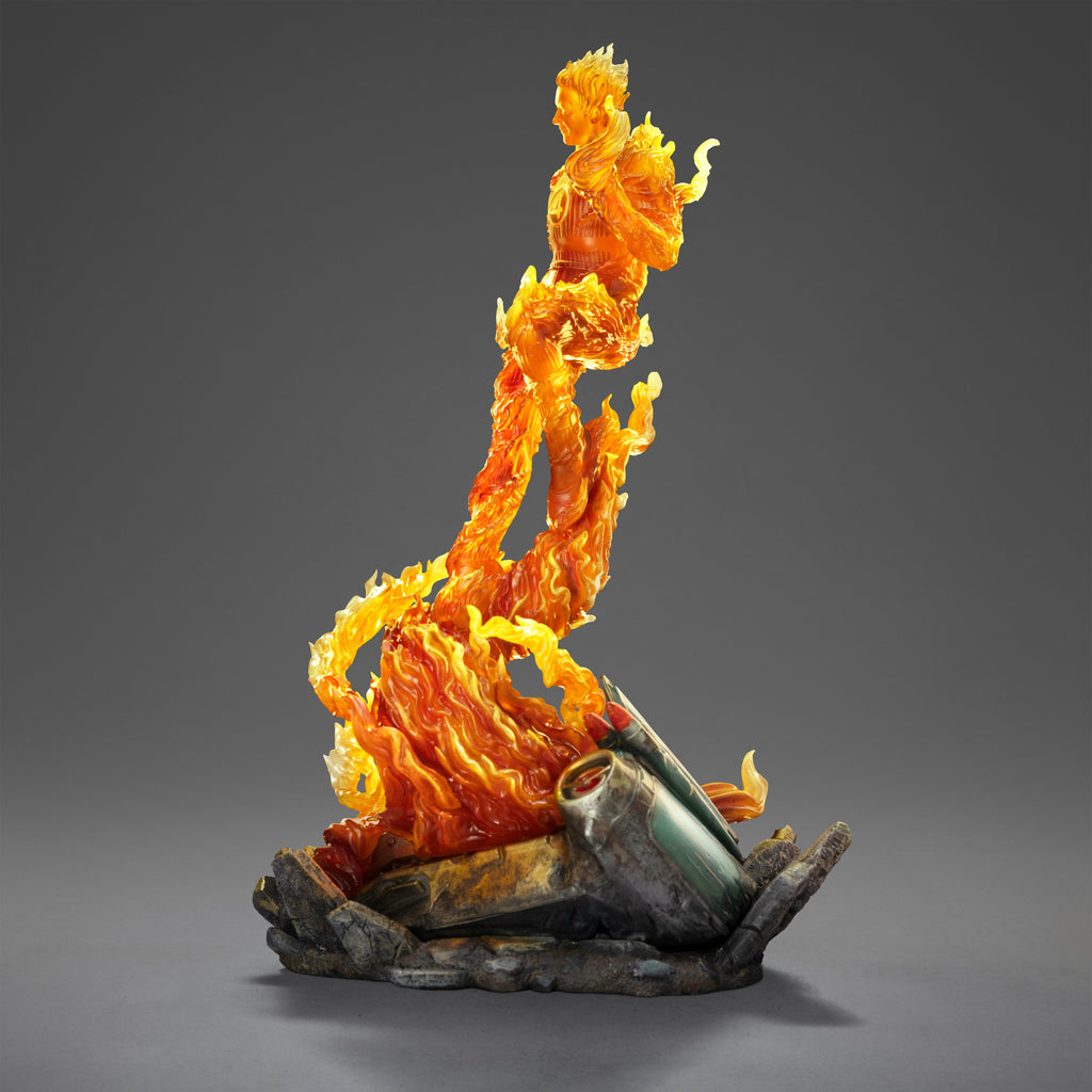 Human Torch - The Fantastic Four: First Steps - Art Scale 1/10 Statue