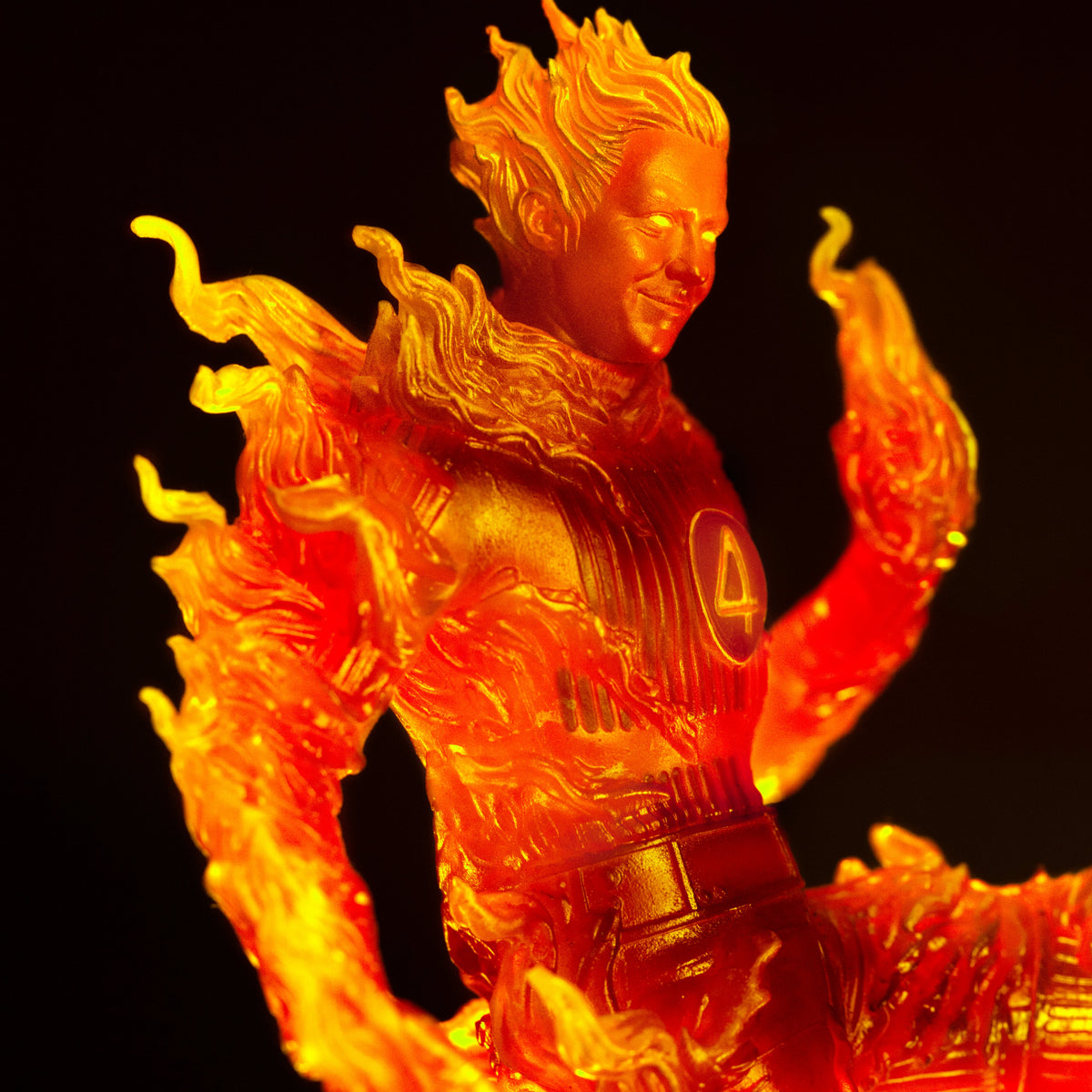 Human Torch - The Fantastic Four: First Steps - Art Scale 1/10 Statue