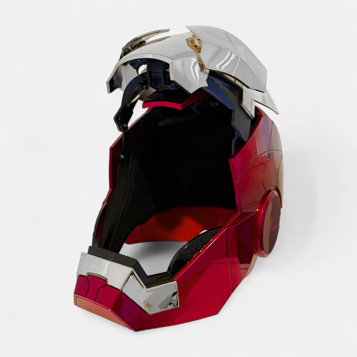 Iron Man MK5 Helmet Silver Edition with Voice Control
