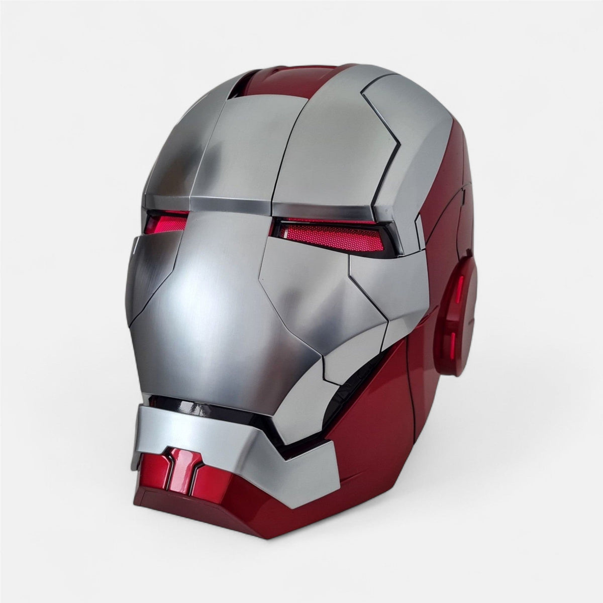 Iron Man MK5 Helmet Silver Edition with Voice Control