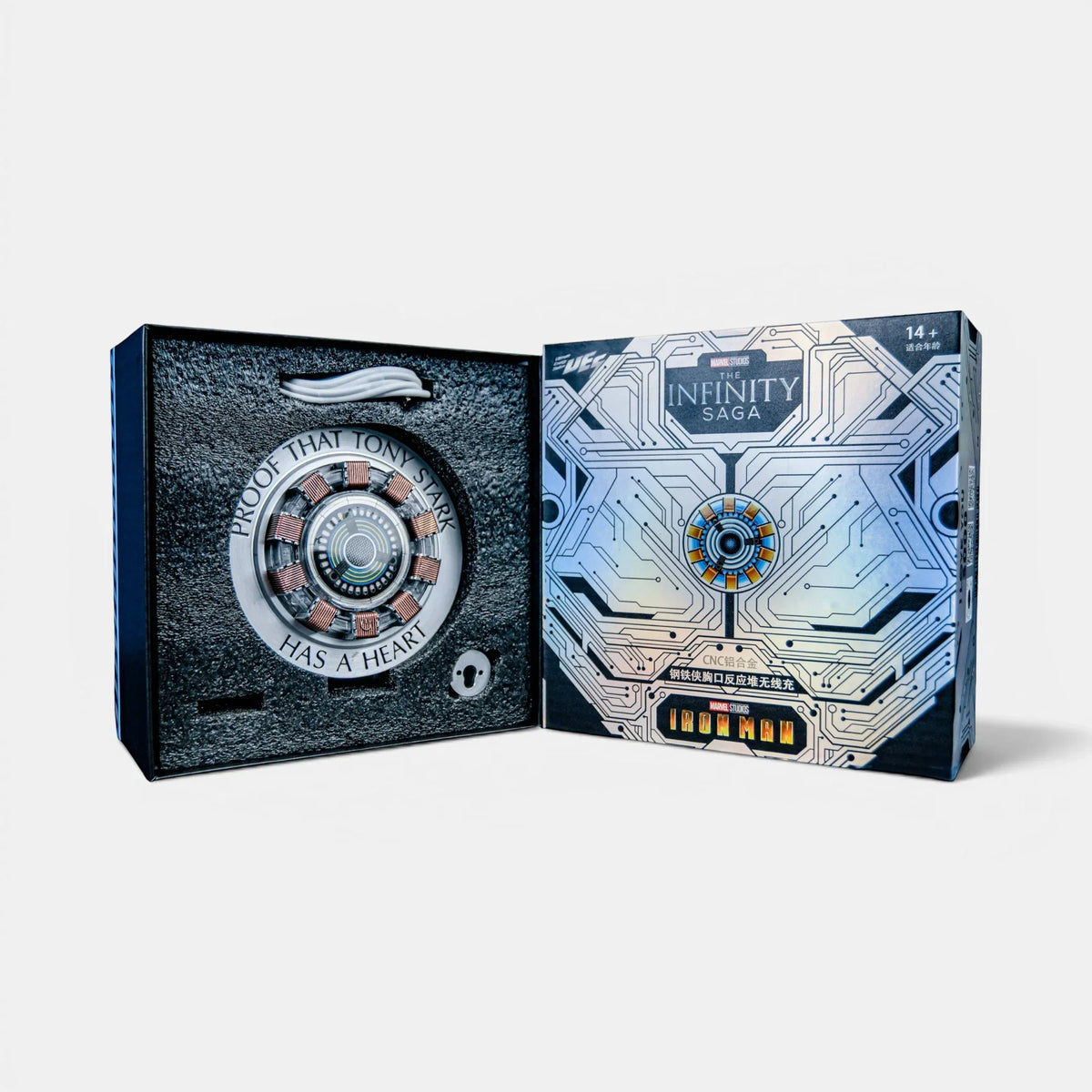 Iron Man Arc Reactor Wireless Charger - Killerbody