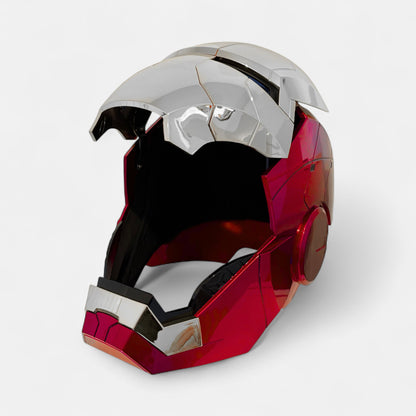 Iron Man MK5 Helmet Silver Edition with Voice Control