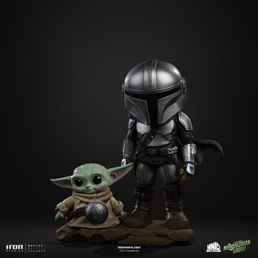 Mandalorian and Grogu Minico - Iron Studios