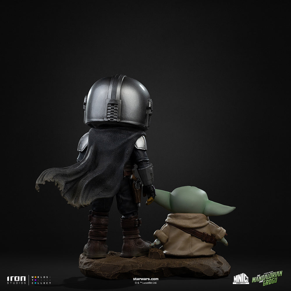 Mandalorian and Grogu Minico - Iron Studios