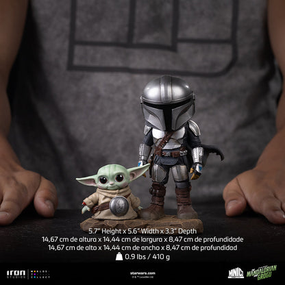 Mandalorian and Grogu Minico - Iron Studios