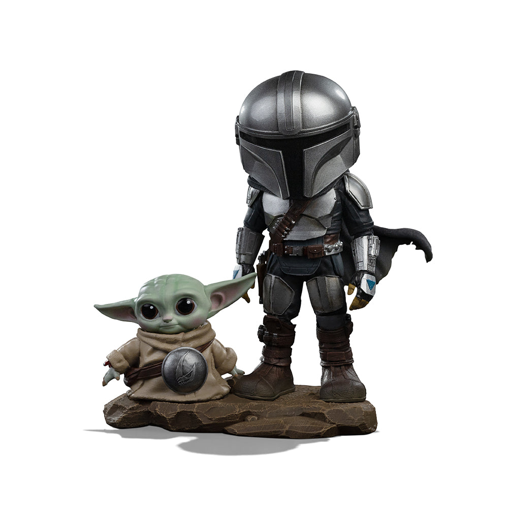 Mandalorian and Grogu Minico - Iron Studios
