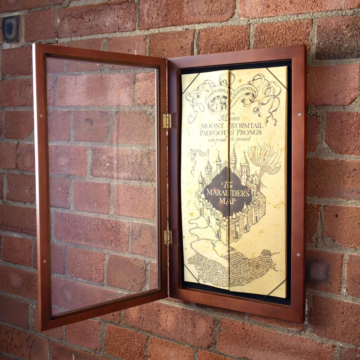 Marauder’s Map Display Case