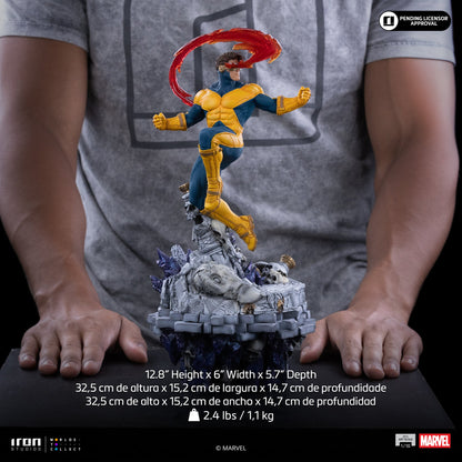 Cyclops Deluxe Infinity Gauntlet Diorama Art Scale 1/10 Statue - Iron Studios
