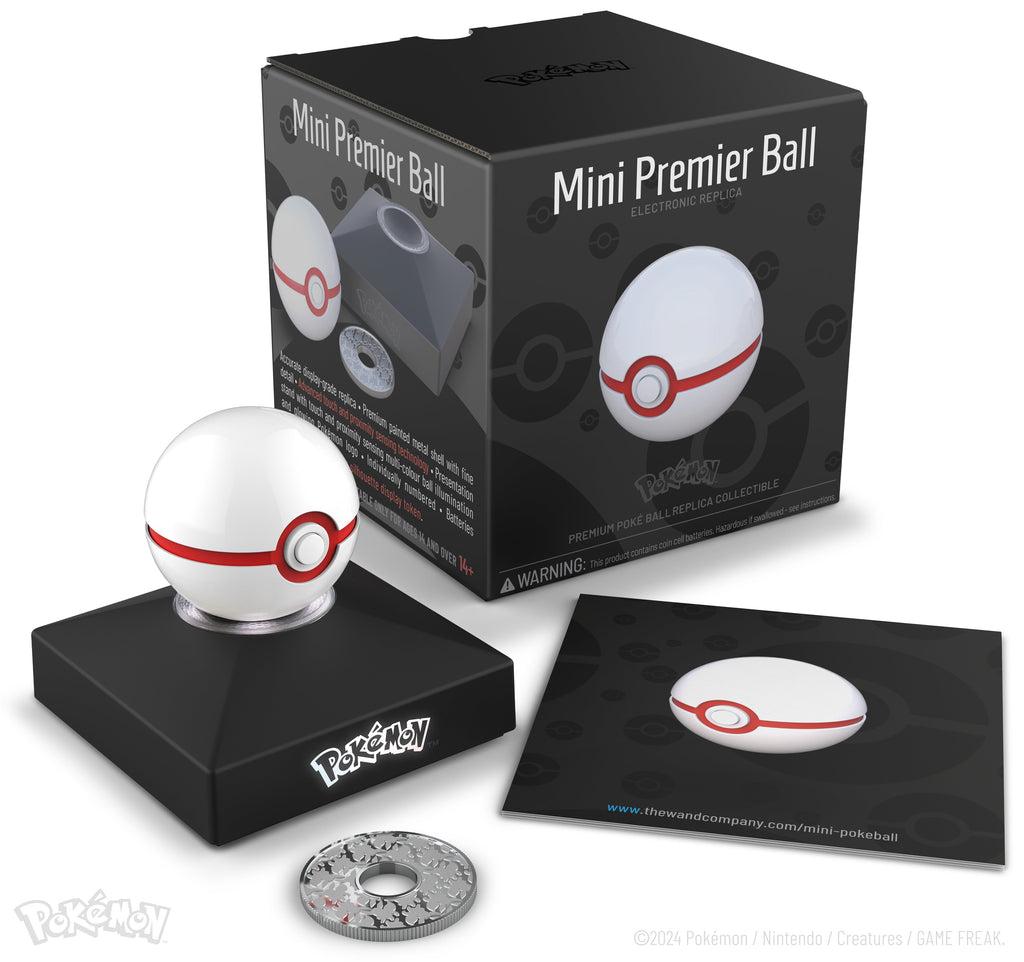 Pokemon Die-Cast Mini Premier Ball Replica