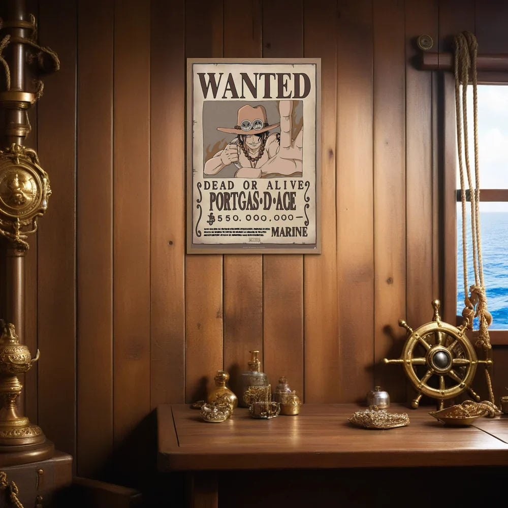 One Piece Wanted Ace 61 x 91.5cm Maxi Poster