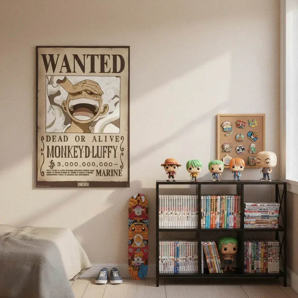 One Piece Wanted Luffy Wano 61 x 91.5cm Maxi Poster