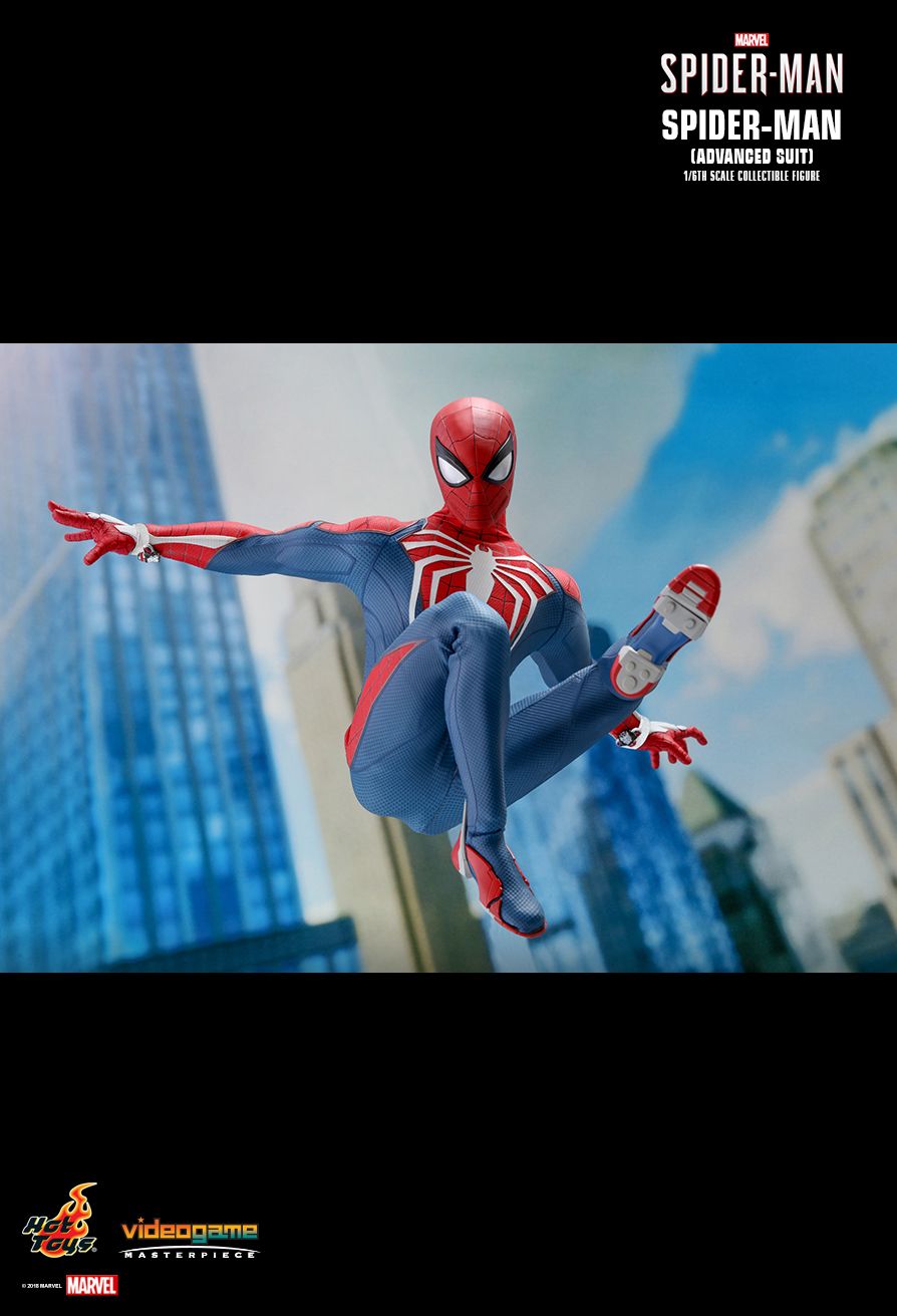 Hot Toys Spider-Man (Advanced Suit Version) 1/6 Scale Action Figure