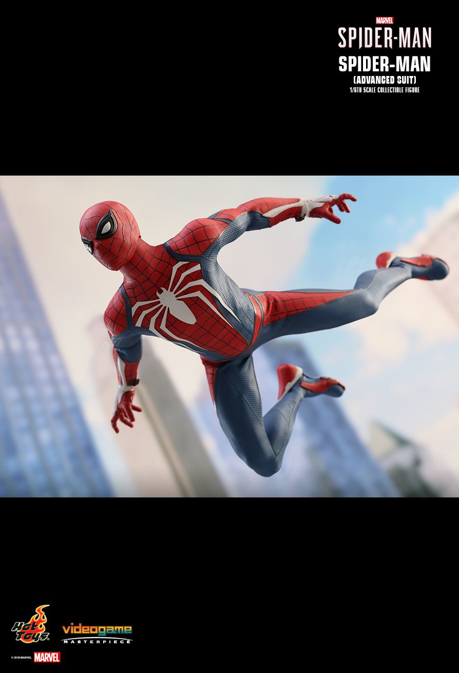 Hot Toys Spider-Man (Advanced Suit Version) 1/6 Scale Action Figure