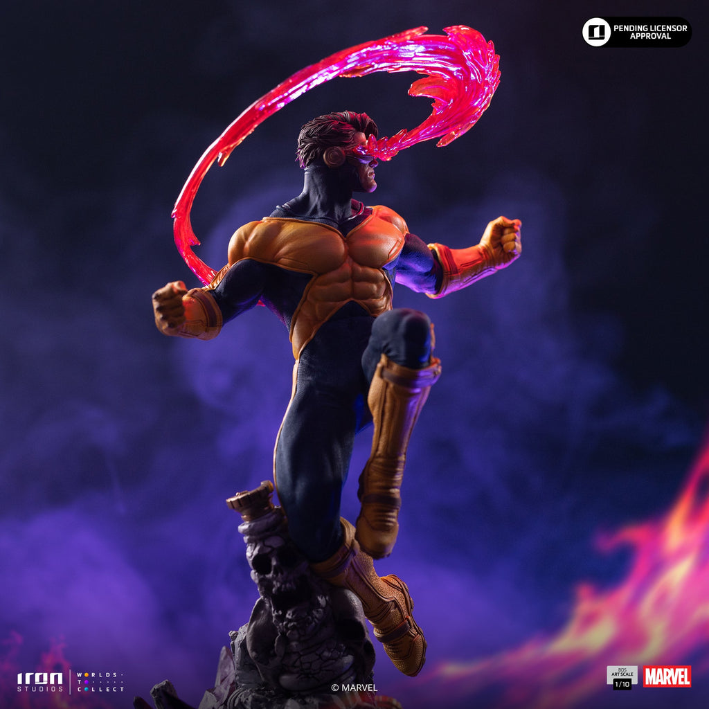 Cyclops Deluxe Infinity Gauntlet Diorama Art Scale 1/10 Statue - Iron Studios