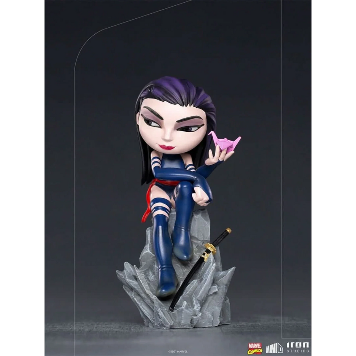 Psylocke X-Men Minico Statue - Iron Studios