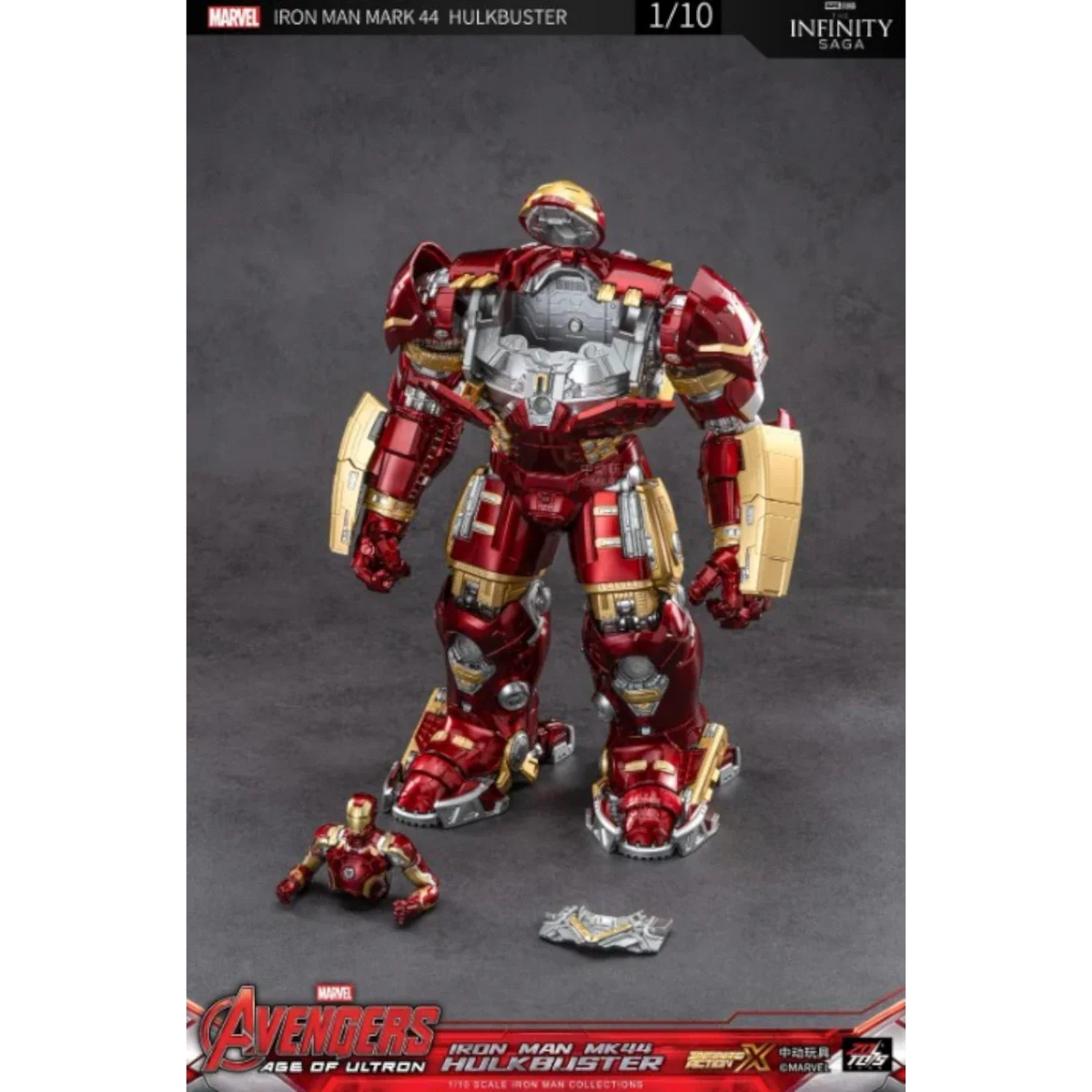 ZD Toys Iron Man Hulkbuster MK44 Action Figure