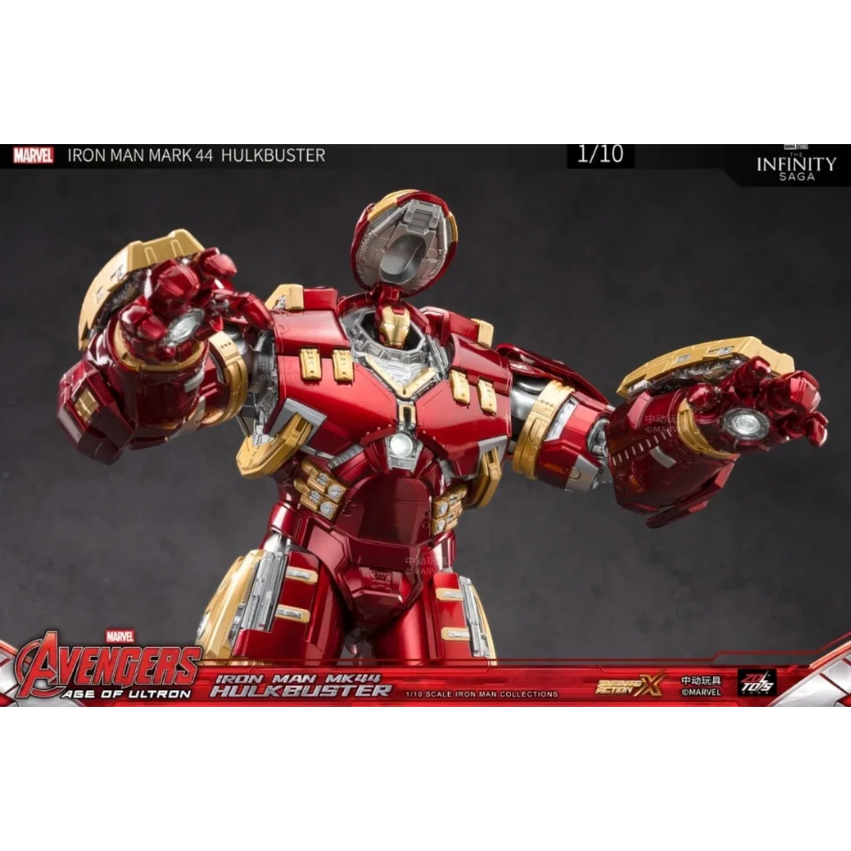 ZD Toys Iron Man Hulkbuster MK44 Action Figure
