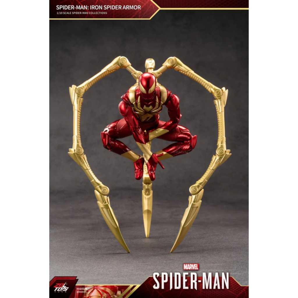 ZD Toys Iron Spider Armor Action Figure