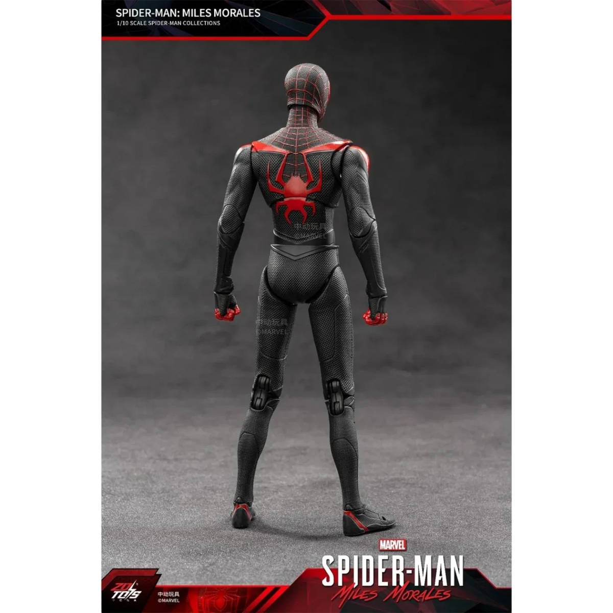 ZD Toys Spiderman Miles Morales Action Figure