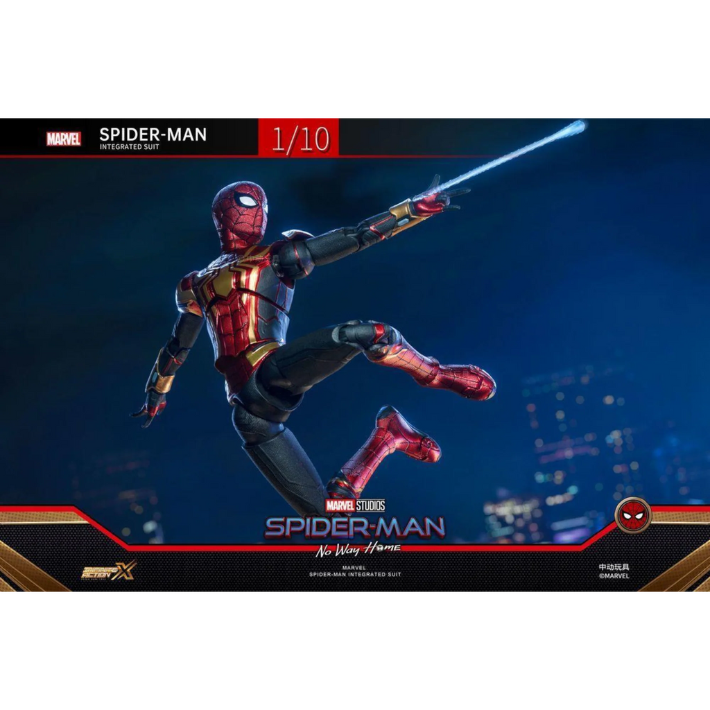 ZD Toys Spiderman Integrated Suit Action Figure