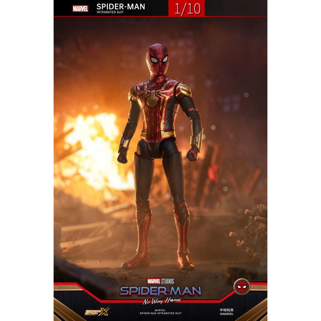 ZD Toys Spiderman Integrated Suit Action Figure
