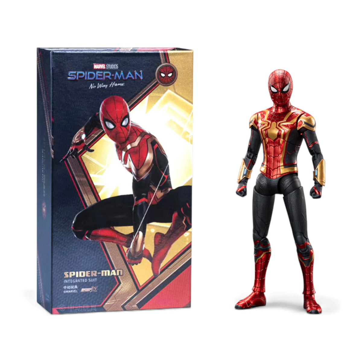 ZD Toys Spiderman Integrated Suit Action Figure