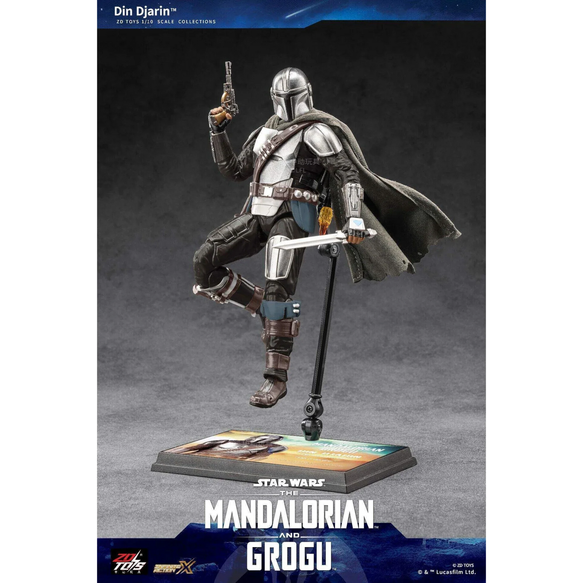 ZD Toys The Mandalorian Action Figure