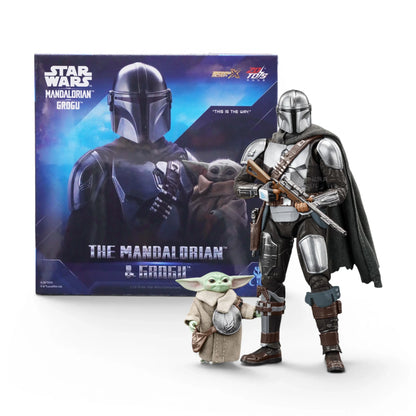 ZD Toys Mandalorian & Grogu Action Figure Set