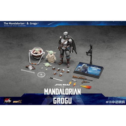ZD Toys Mandalorian & Grogu Action Figure Set