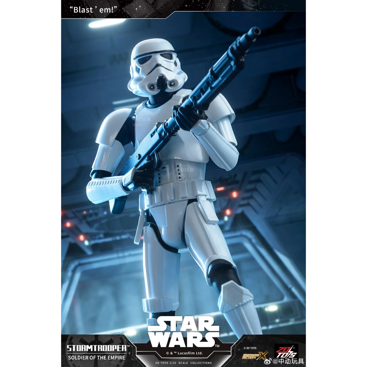 ZD Toys Stormtrooper Action Figure