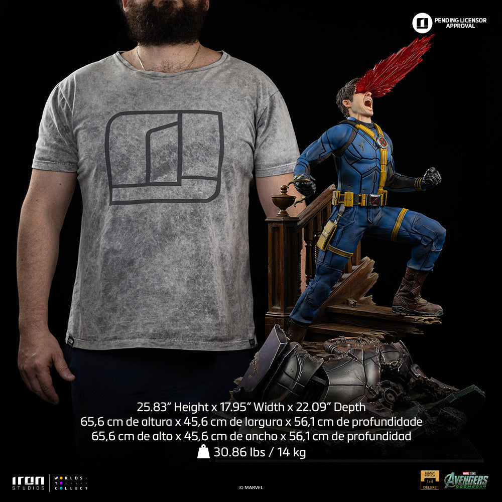 Pre-Order - Statue Cyclops Deluxe ver. - Avengers: Doomsday - Legacy Replica 1/4 - Iron Studios