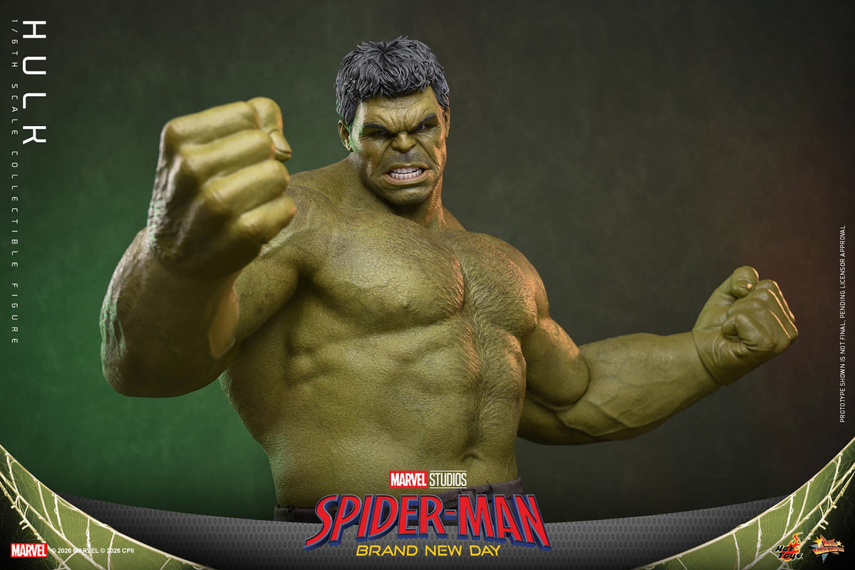 Hot Toys Hulk (Spider-Man: Brand New Day) 1/6 Scale Action Figure