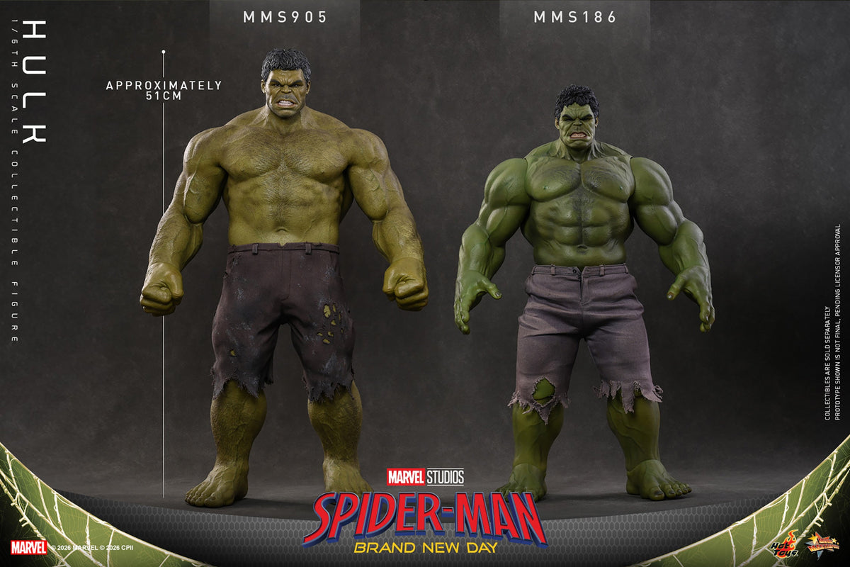 Hot Toys Hulk (Spider-Man: Brand New Day) 1/6 Scale Action Figure