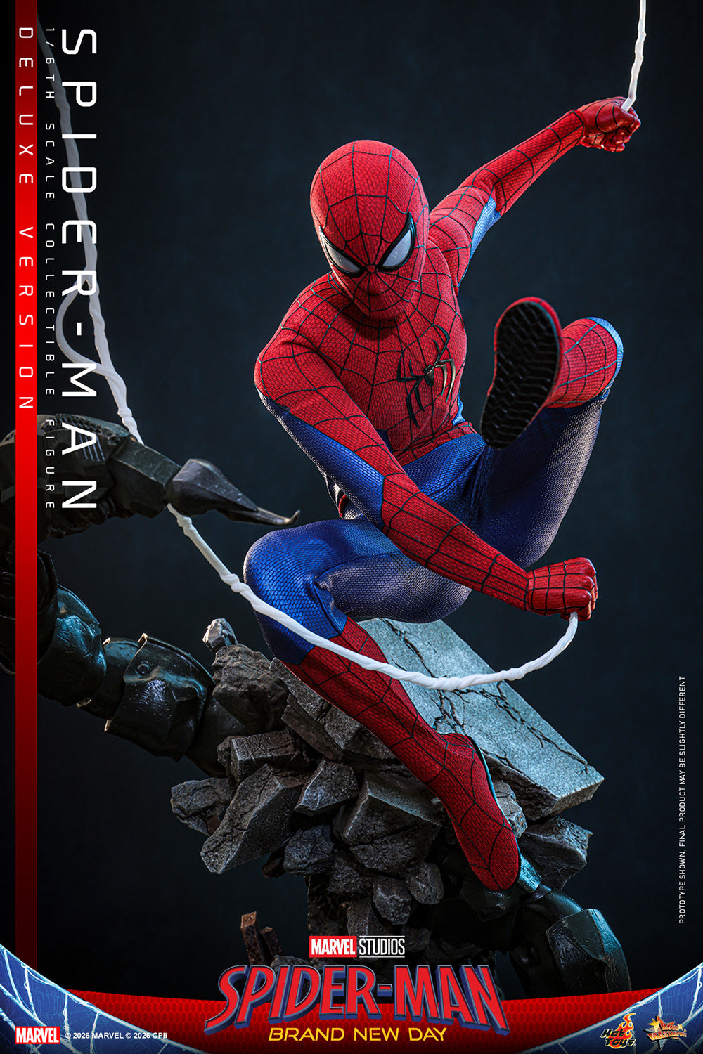 Hot Toys Spider-Man (Brand New Day - Deluxe Version) 1/6 Scale Action Figure