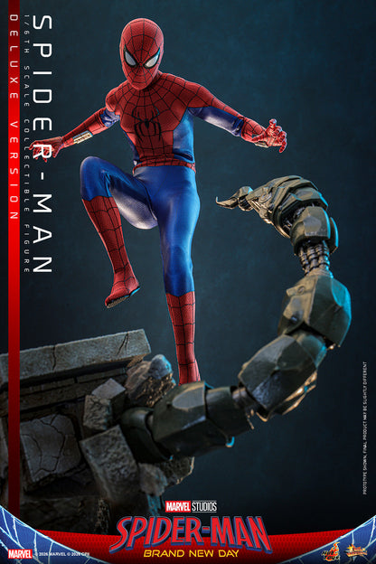 Hot Toys Spider-Man (Brand New Day - Deluxe Version) 1/6 Scale Action Figure