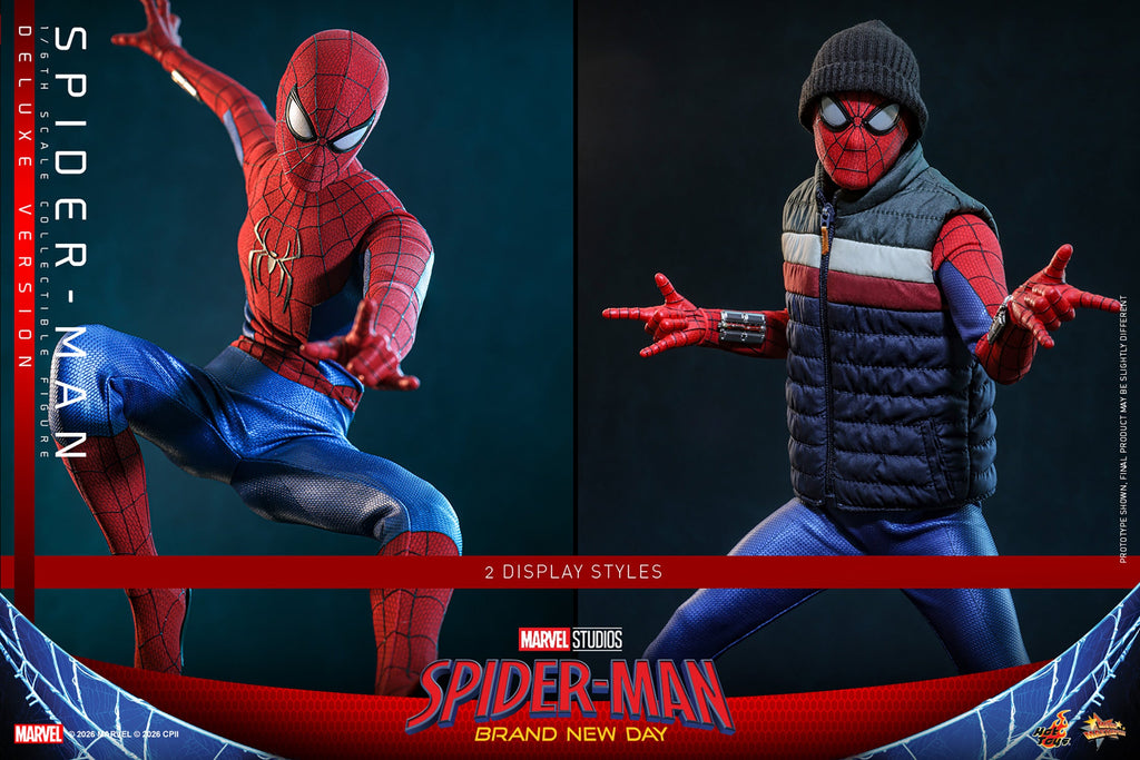 Hot Toys Spider-Man (Brand New Day - Deluxe Version) 1/6 Scale Action Figure